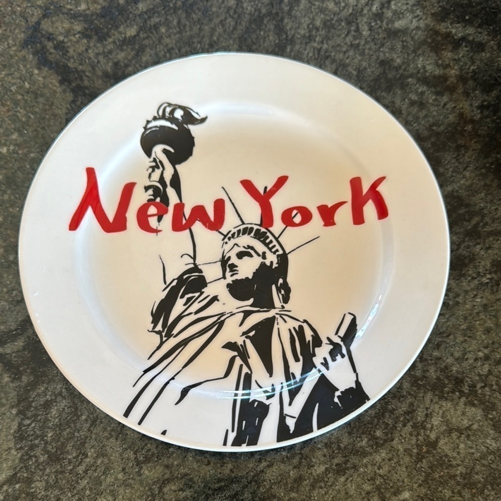 New York Souvenir Plate